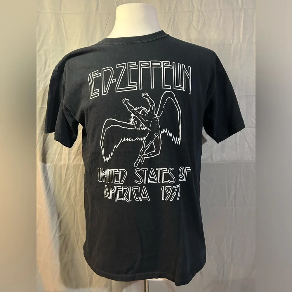 LED ZEPPELIN UNITED STATES OS AMERICA 1977 Size L